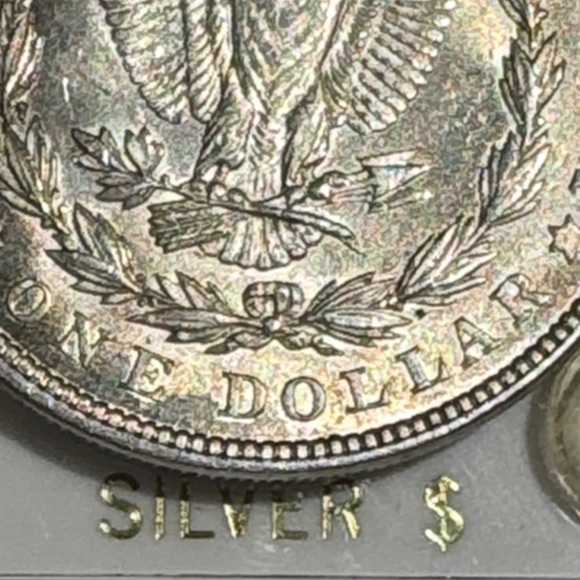 1921 Morgan Silver Dollar Est. AU55 | 90% Silver US Coin | Collector Grade - Picture 3 of 4